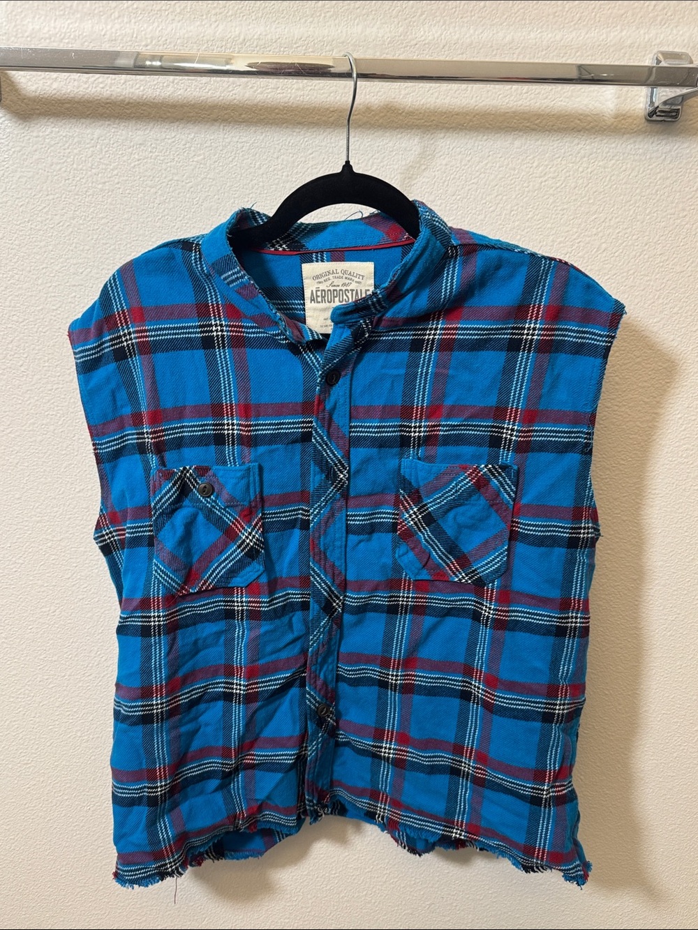 Vintage Aeropostale Sleeveless Button Down